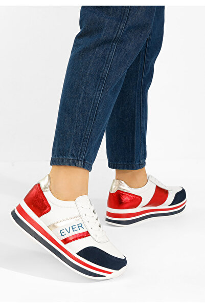 B T Shoes Francisca multicolor Platform Sole sneakers