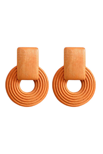 EFAYN.RO Women's earrings, abstract geometric pattern, cool summer vibe theme...