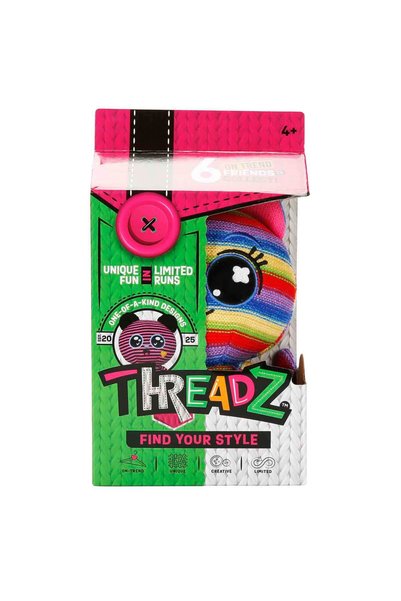 Sunman Threadz Threadz Plush 18 cm 00821 Colorful