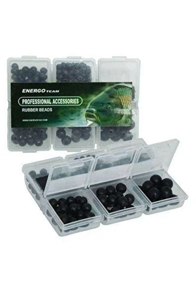 EnergoTeam Set opritoare rotunde cauciuc Energoteam, 6 dimensiuni, Negre