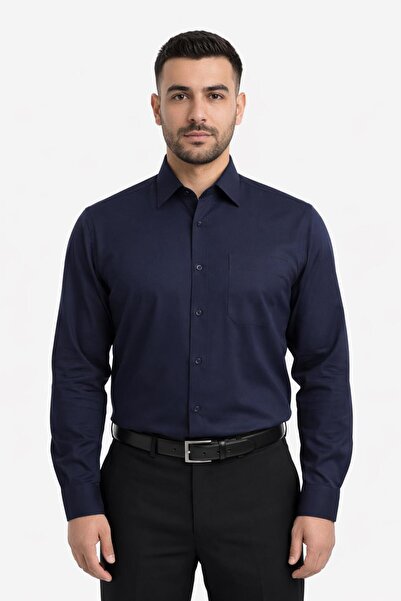 CLASSİCS MEN Lugon Long Sleeve Classic Men's Shirt 7548