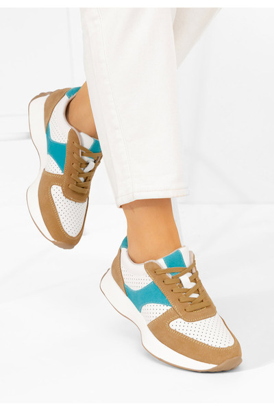 B T Shoes Sneakers dama Attila V2 albi