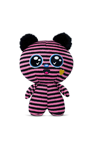 Sunman تريدز تريدز بلوش 18 سم 00821 مخطط باللونين الوردي والأسود