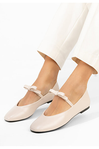 B T Shoes Balerini dama Iviona bej