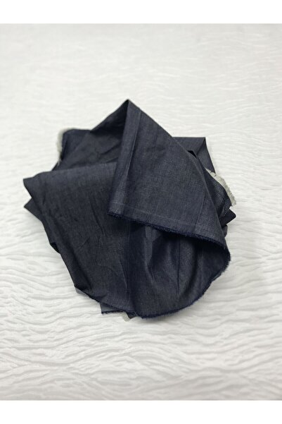 Yiğit Kumaş Lacivert İnce Kot Kumaş %100 Pamuk - Parça 190x150 cm