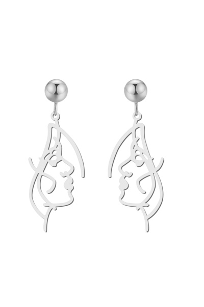 EFAYN.RO Women's earrings, radiant fashion model, long, pendant for women, si...