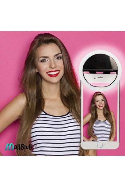 MaffStuff Selfie ring LED negru MaffStuff®