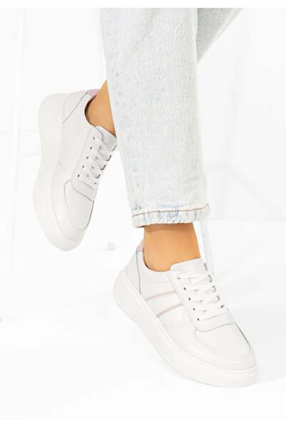 B T Shoes White Herera V3 Platform Sole sneakers