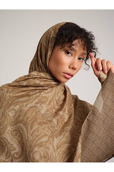 Ayshara Nakkaşhâne Collection - Şafak Double-Sided Shawl