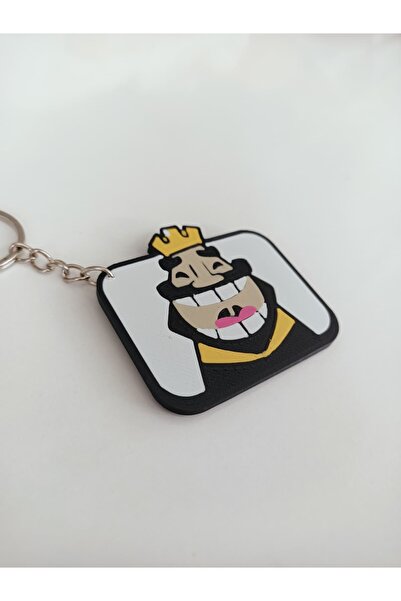 TNA3D Clash royale hi̇haha emoji keychain
