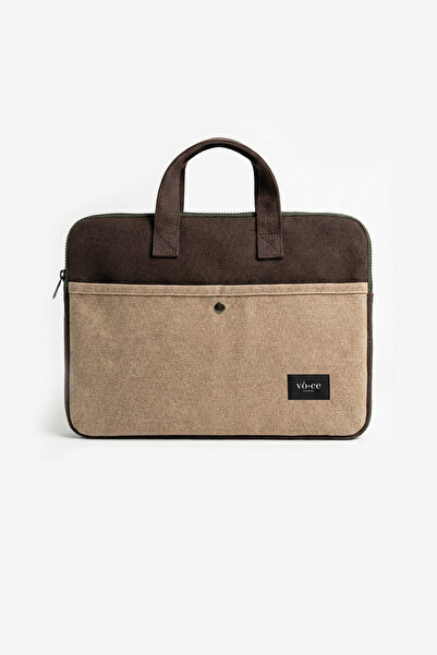 voce studios Brown Multi Laptop Bag