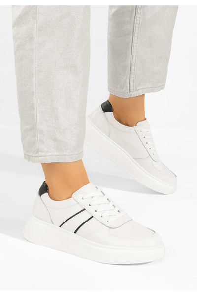 B T Shoes White Herera V2 Platform Sole sneakers
