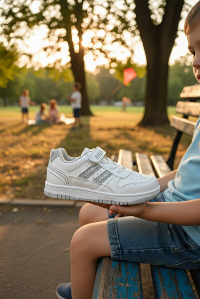 enoch Enoch Children's Sports Shoes with Perforated Nose, Ventilation and Vel...
