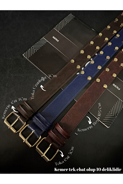 Fiori Makara Toka Women's Trouser Belt, Jacket Belt, Dress Belt, Shirt Belt