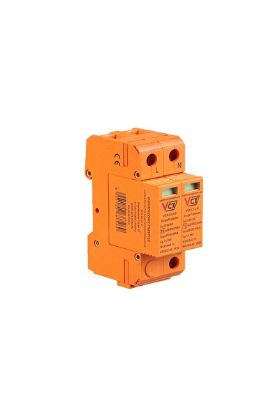 vcx Descărcător de supratensiune profesional clasa AC L1 T2 2P