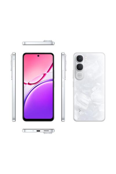vivo Y31 5G 6+6GB Ram 256GB Beyaz (Vivo Türkiye Garantili)