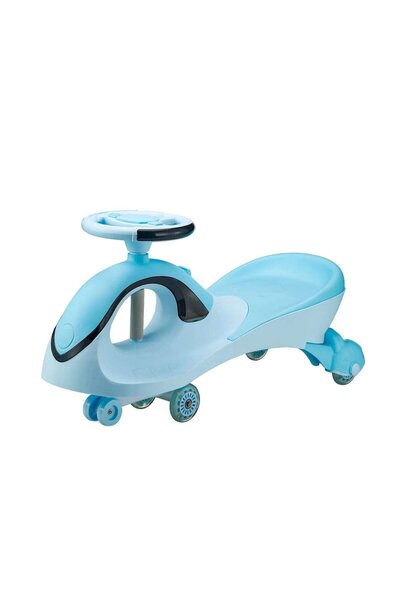 Qitong Swing Car With Music Blue