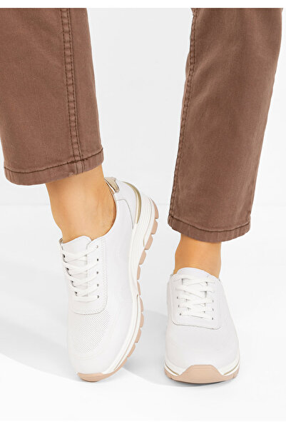 B T Shoes Дамски сникърси Thanh бели