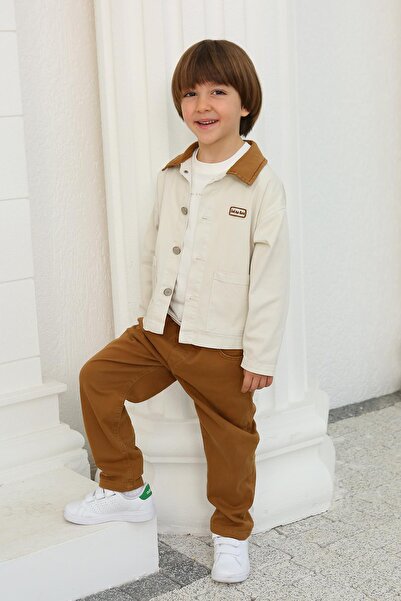 Mutlu Kids Contrast Men's Set