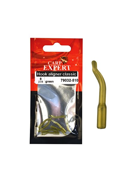 carp expert Manson carlig Line Aligner, verde, 22mm, cauciuc semirigid