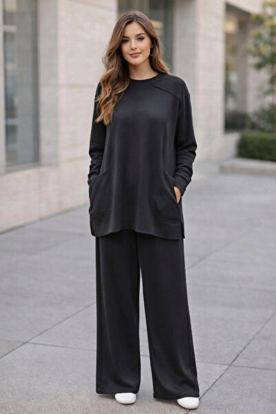 BgModa Bg Lazer Kesim Cepli Modal Eşofman Takımı