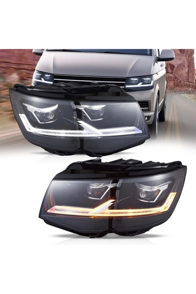 X POWER TUNİNG VW TRANSPORTER T6 2015-2020 UYUMLU T6.1 FUL LED ÖN FAR