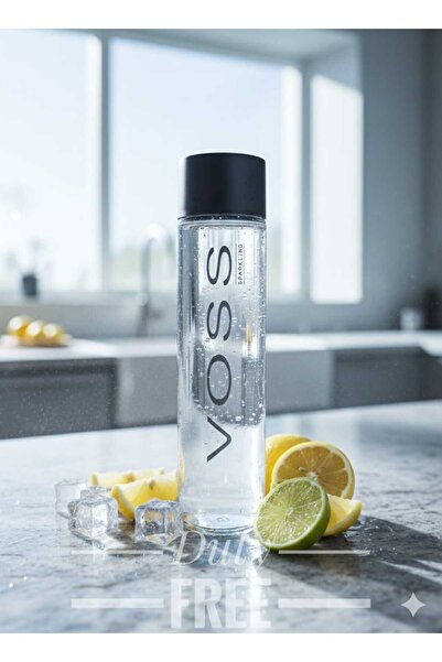 hijazigroup Voss Sparkling Su 500 ml Cam Şişe – 12 Adet