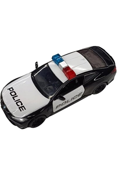 Colorland سيارة شرطة بي إم دبليو إم 8 قابلة للسحب للخلف، مصنوعة من المعدن الم...