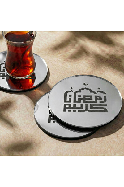 iwa concept Set de 6 suporturi acrilice pentru pahare Ramadan Kerim Kufi Hat ...