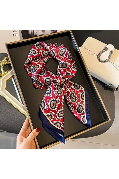 Behills Women's Bandana Scarf 50X50 Square Scarf Rayon Ethnic Patterned Itali...