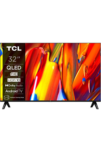 TCL Televizor QLED 32V5C 32'' Full HD cu Android, Dolby Digital Plus DVB-T2, ...