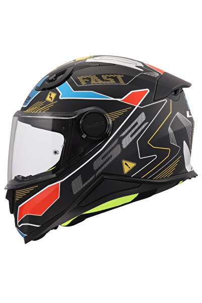 LS2 KID ZERO GRİ-KIRMIZI ÇOCUK KASK