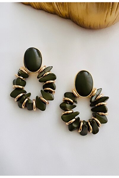 VNS Accessories Bone Design Hoop Earrings (6.5 cm)