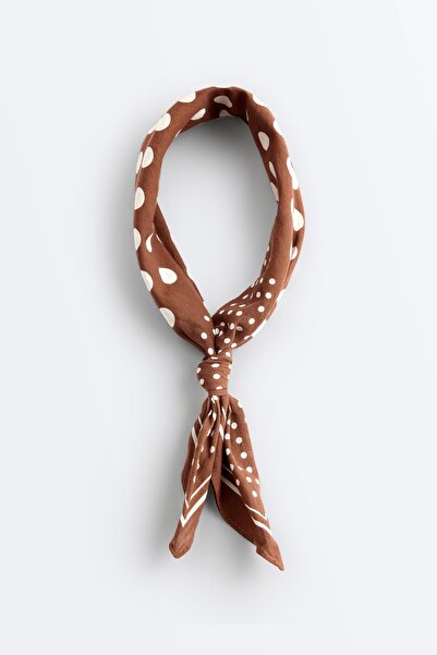 Oysho Puantiye desenli bandana