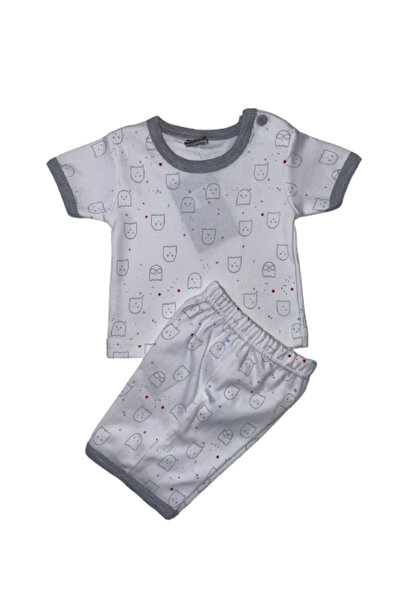 GENERAL Boys' pajama set - T-shirt and shorts - 3-12 months