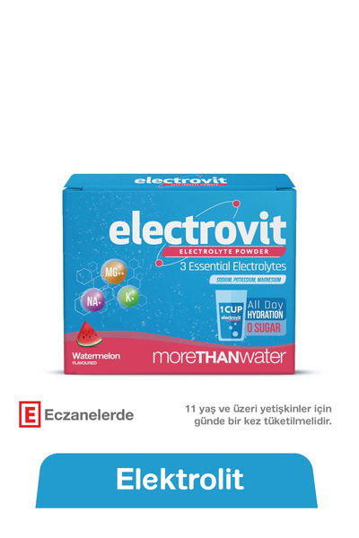 DAILYSHOT Electrovit Karpuz Sodyum, Potasyum, Magnezyum İçeren Elektrolit Toz...
