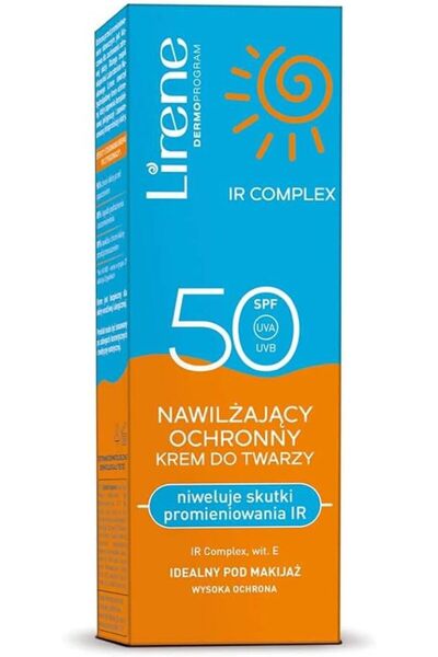 Lirene IR Complex Moisturizing and Protective Face Cream, SPF 50 | 40 ml