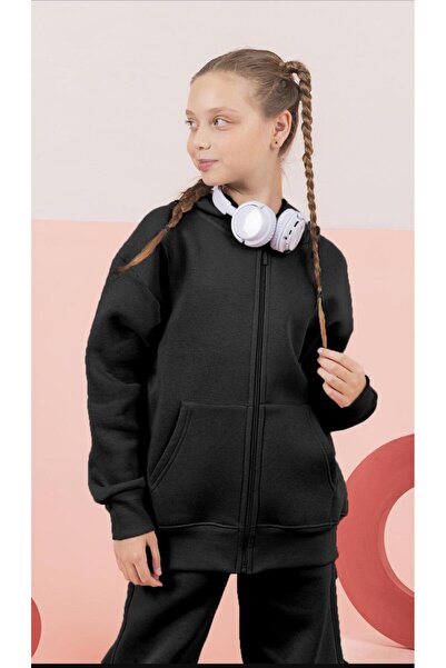 Dmb Children's Hooded Zippered Sweatshirt – Casual Comfortable Cardigan-9647