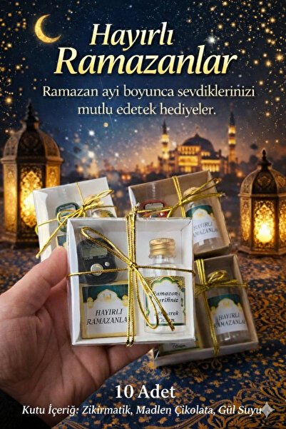 Empressco Ramazan hediyesi , mevlit,üç aylar,bayram hediyesi zikirmatik,çikol...