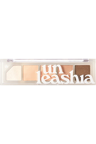 UNLEASHIA Mood Shower Face Palette Eyeshadow Palette No. 3 Nude Shower 4 gr