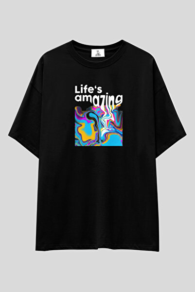 UmbraWear Liquid Minds Summer Collection Oversize T-Shirt |   Unisex 100% Cot...