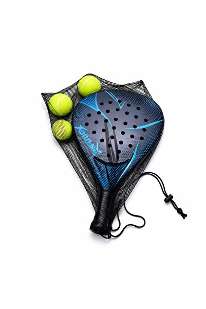 Sport Padel paddle set with 3 balls
