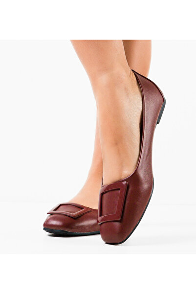 BENOTTİ Harper Grena women's ballet flats