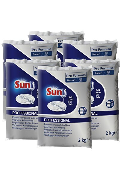 Crocodileskids SUN Professional Dishwasher Salt Pack, Salt for Dishwasher, 6x...