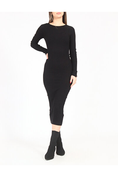Evendi Long dress, Black