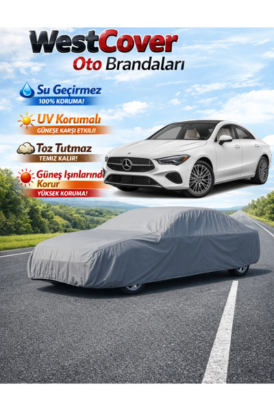 WestCover غطاء سيارة مرسيدس-بنز CLA سيدان متوافق مع السيارة، خيمة مقاومة للما...