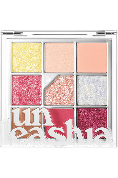 UNLEASHIA Paleta de ochi Glitterpedia Fard de pleoape No. 7 All of Peach Ade ...