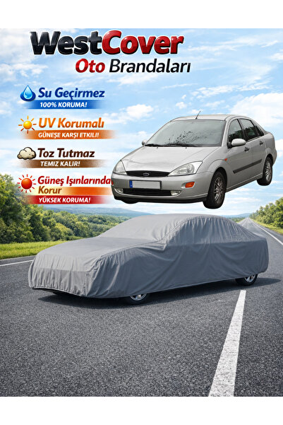 WestCover غطاء سيارة فورد فوكس 1 متوافق، خيمة مقاومة للماء، غطاء سيارة