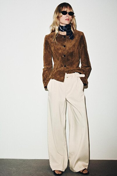 Butik Allbucks Zr Za-Ra Belted Wide Pants Abzra3746