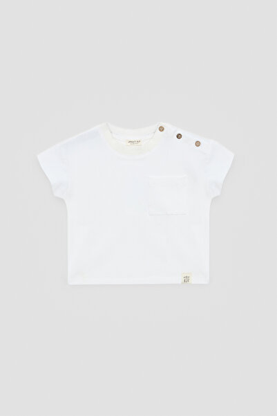 NBT BSC Baby Boy White Tshirt